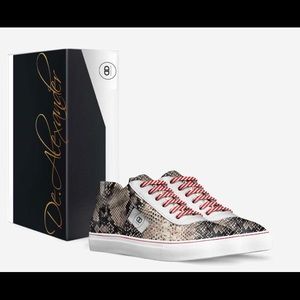 “Rattler” the Snakeskin sneaker